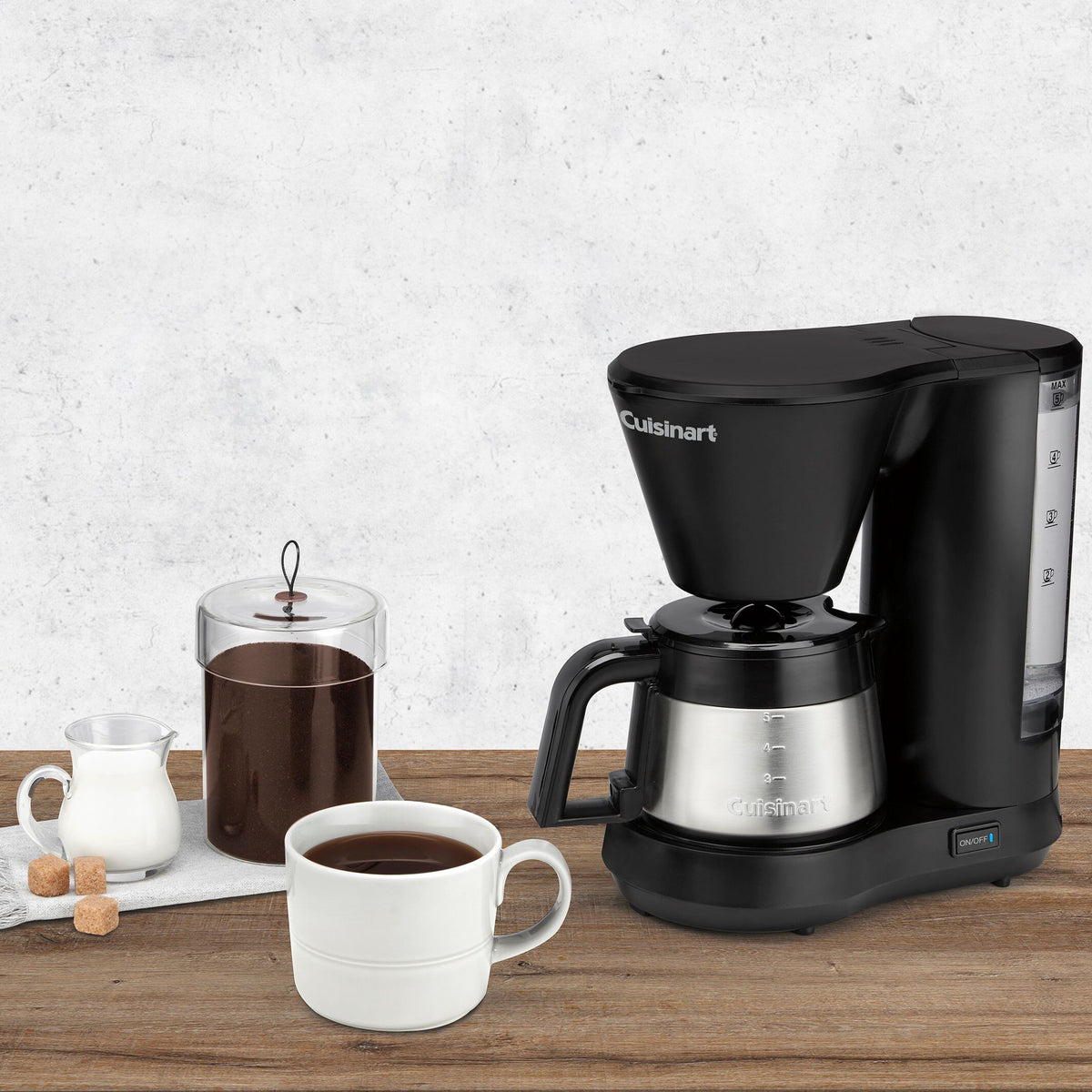 5-Cup Coffee Maker with Stainless Steel Carafe | Cuisinart Appliances