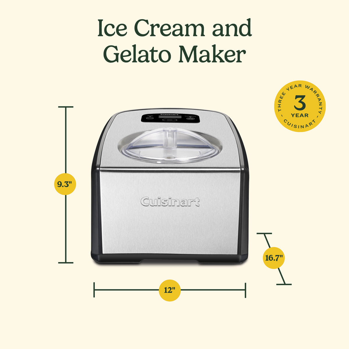 Ice Cream and Gelato Maker | Cuisinart Appliances