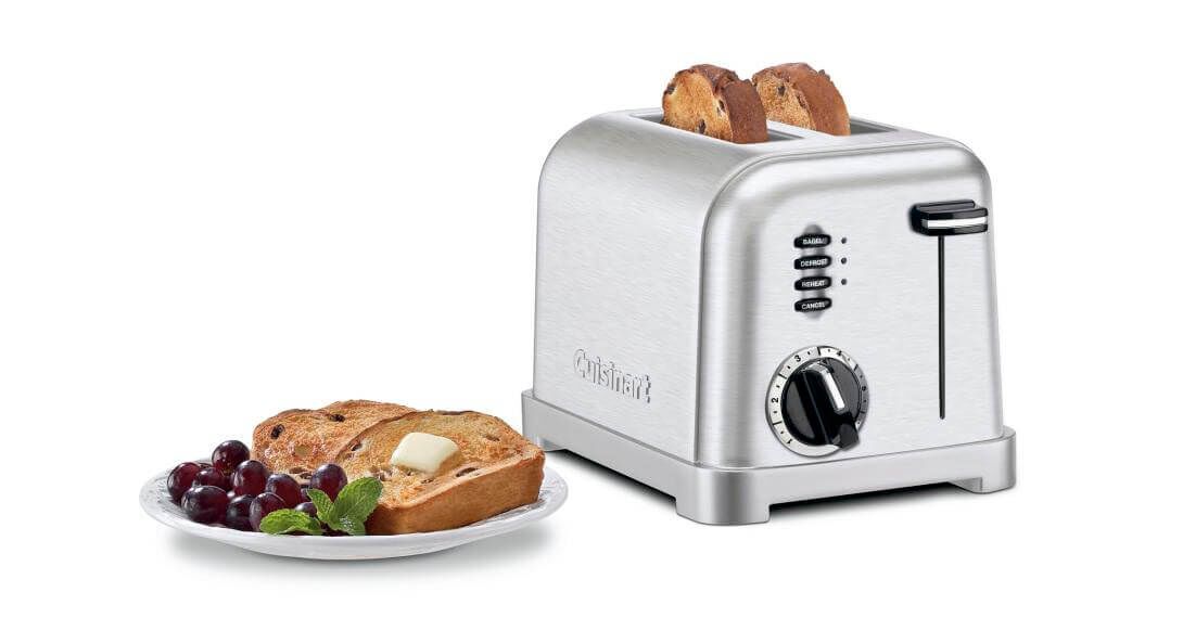 2-Slice Classic Stainless Steel Toaster | Cuisinart Appliances