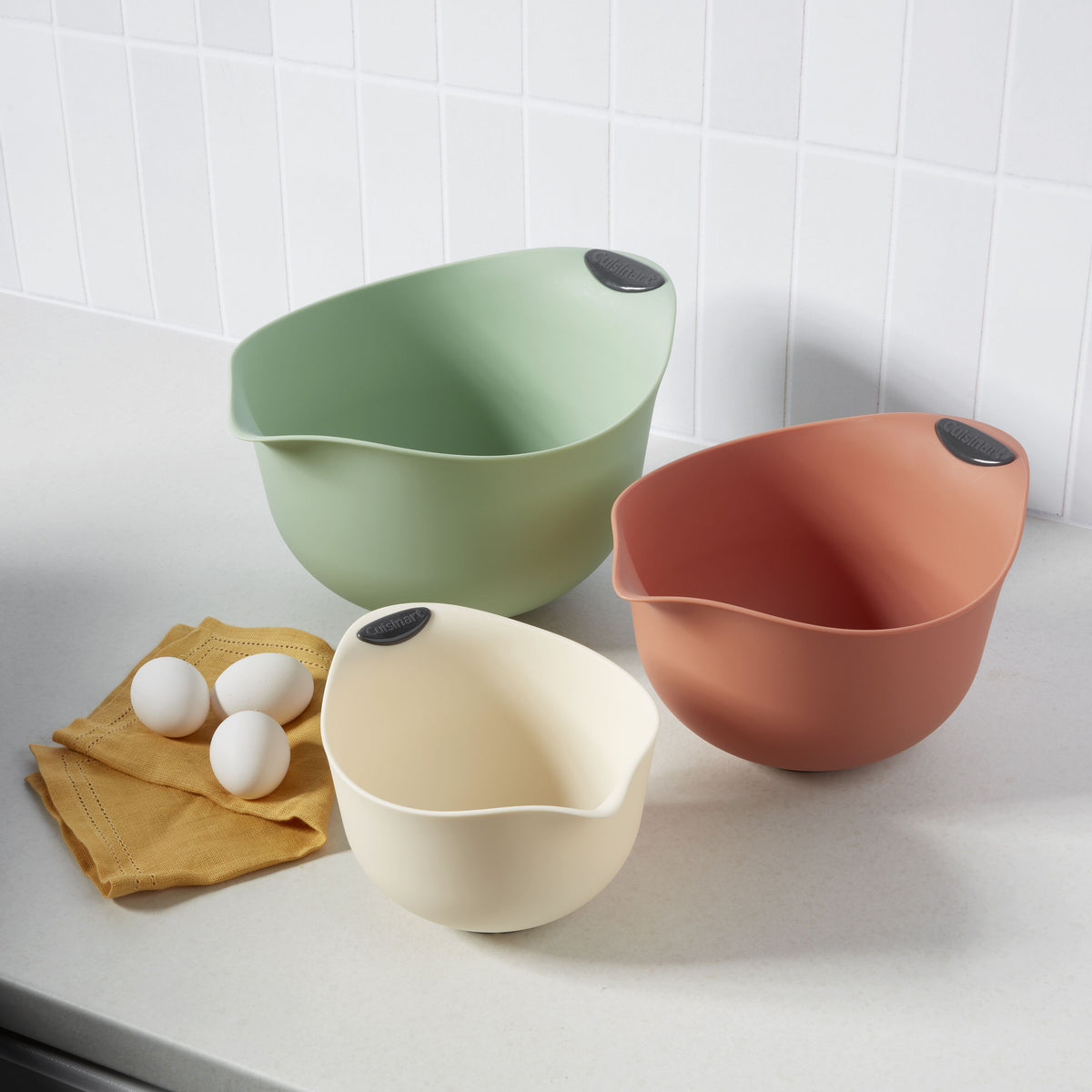Set of 3 Mixing Bowls | Cuisinart Bakeware