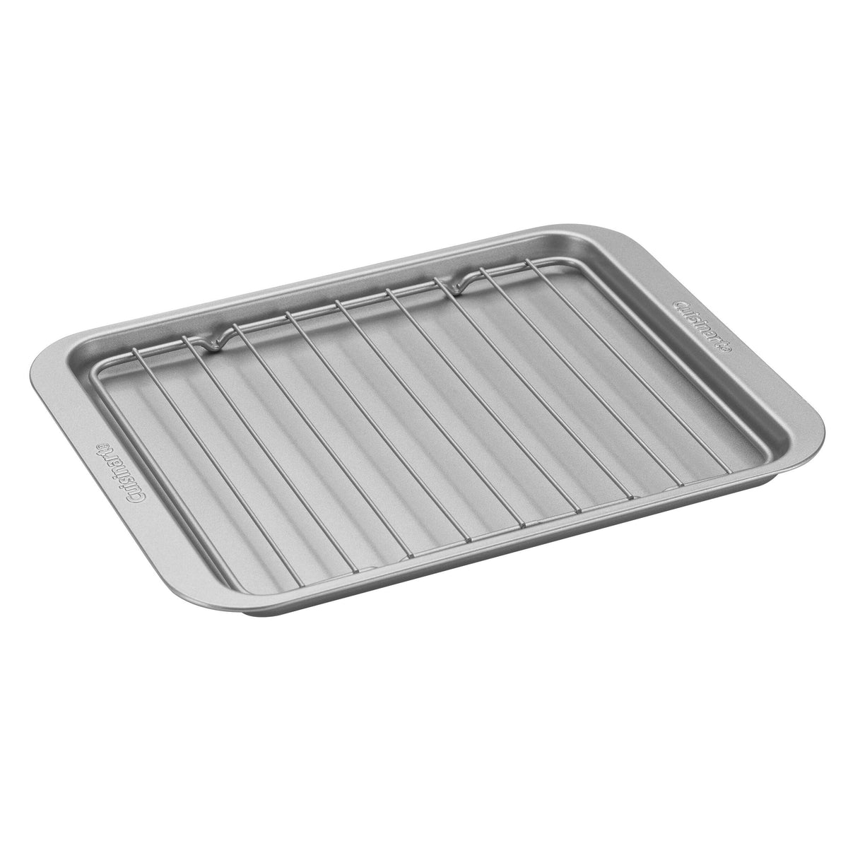 Chef's Classic™ Non-Stick 9"x11" Toaster Oven Broiling Pan w/Rack | Cuisinart Bakeware