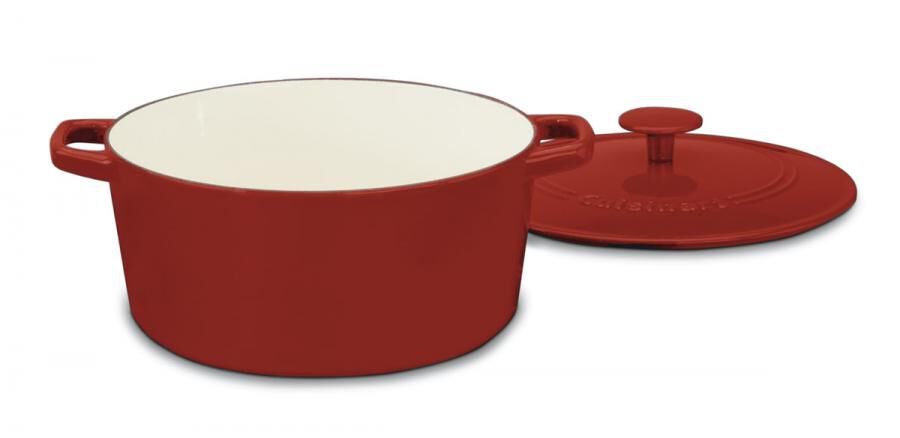 Chef’s Classic™ Enameled Cast Iron 5 Qt Round Casserole | Cuisinart Cookware