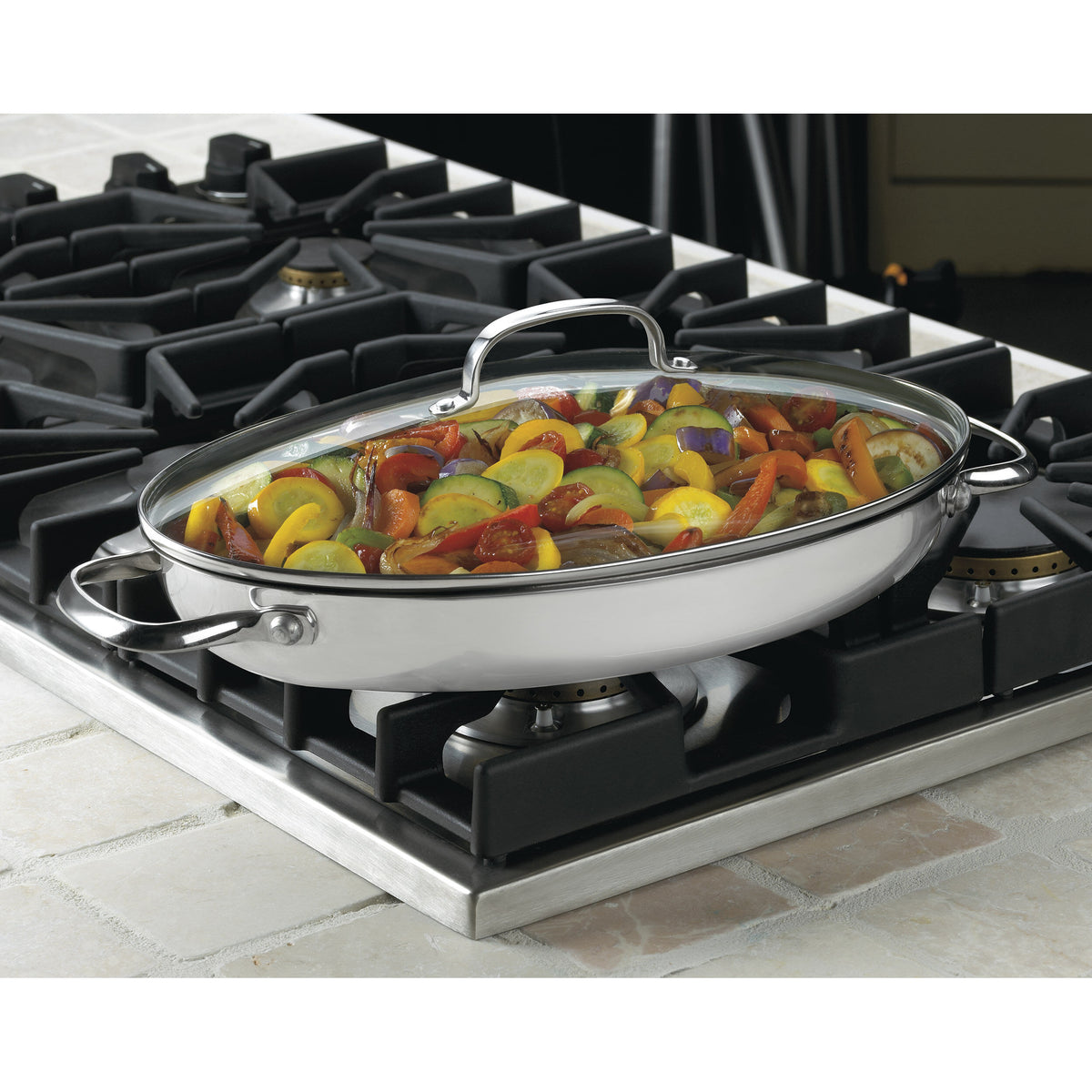 Classic Entertaining Collection 13.5" Oval Buffet Server | Cuisinart Cookware