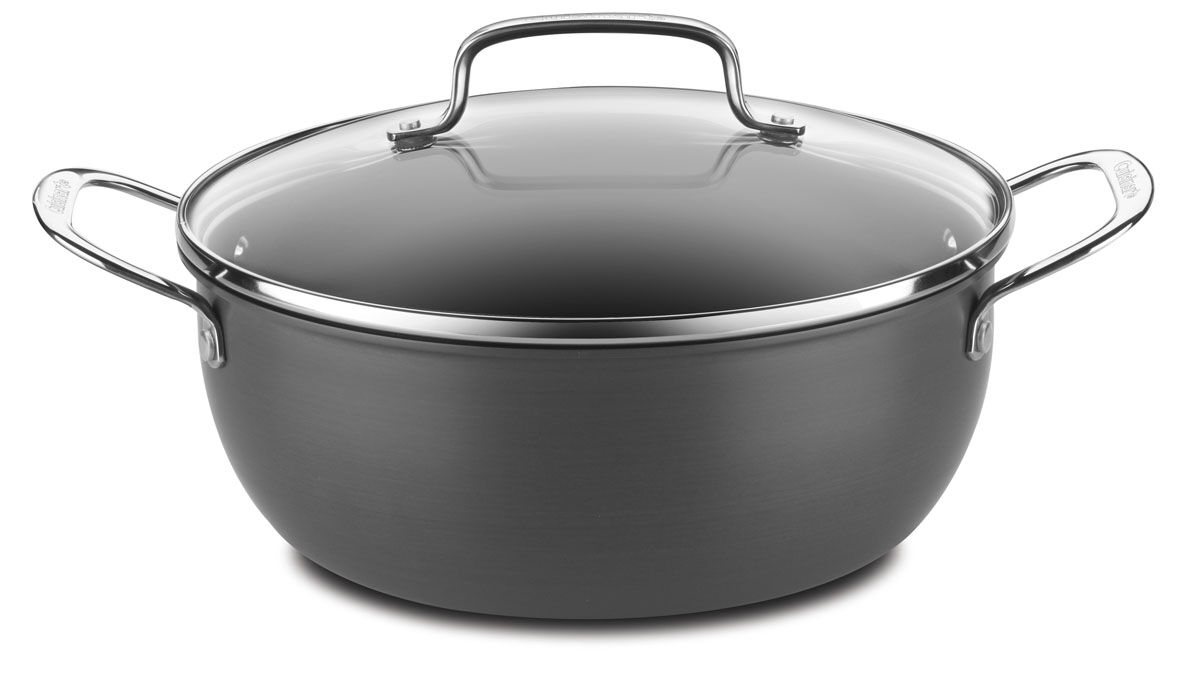 Chef's Classic™ Nonstick Hard Anodized 5 Quart Chili Pot with Cover | Cuisinart Cookware