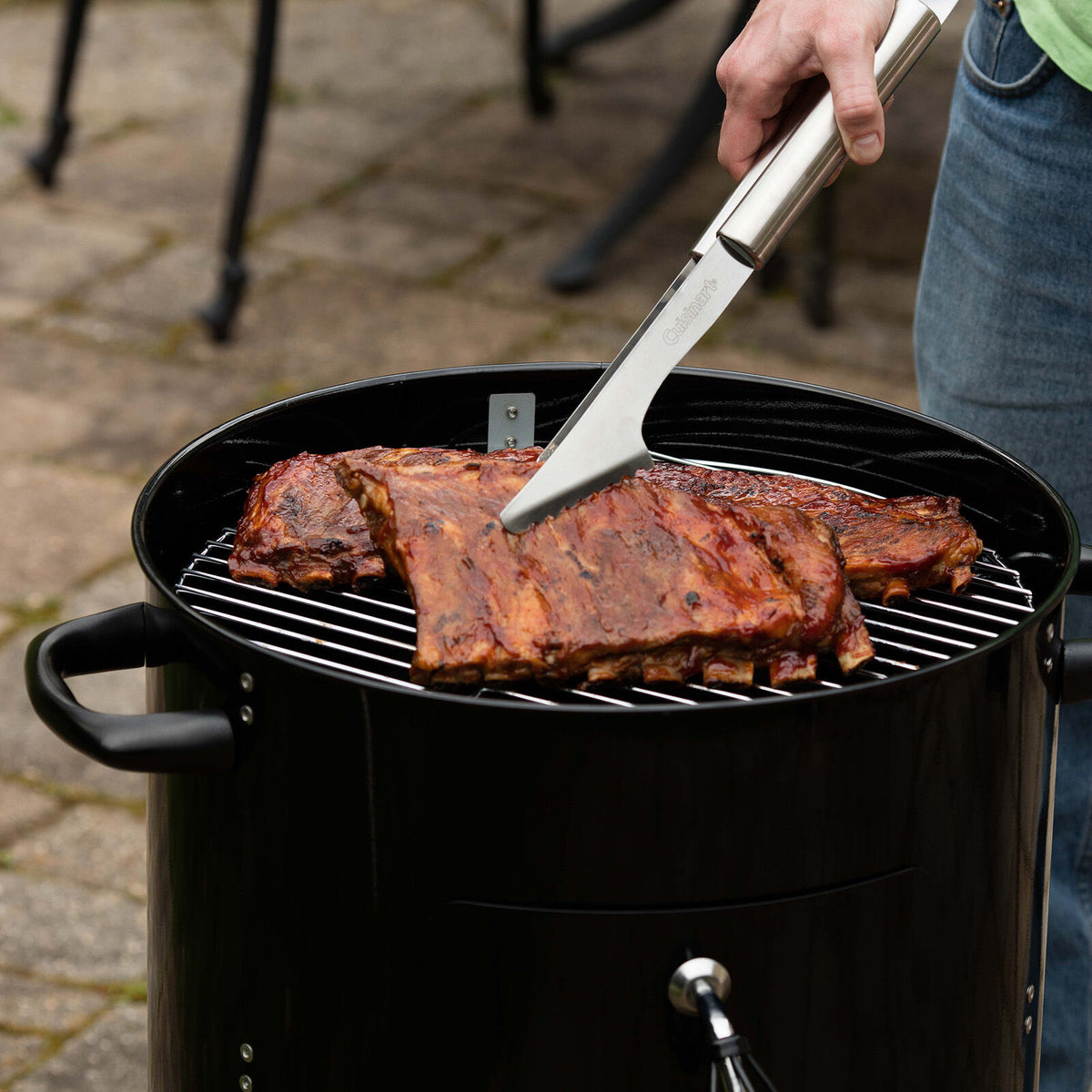 16" Vertical Charcoal Smoker | Cuisinart Smokers & Pellet Grills | Cuisinart Outdoors