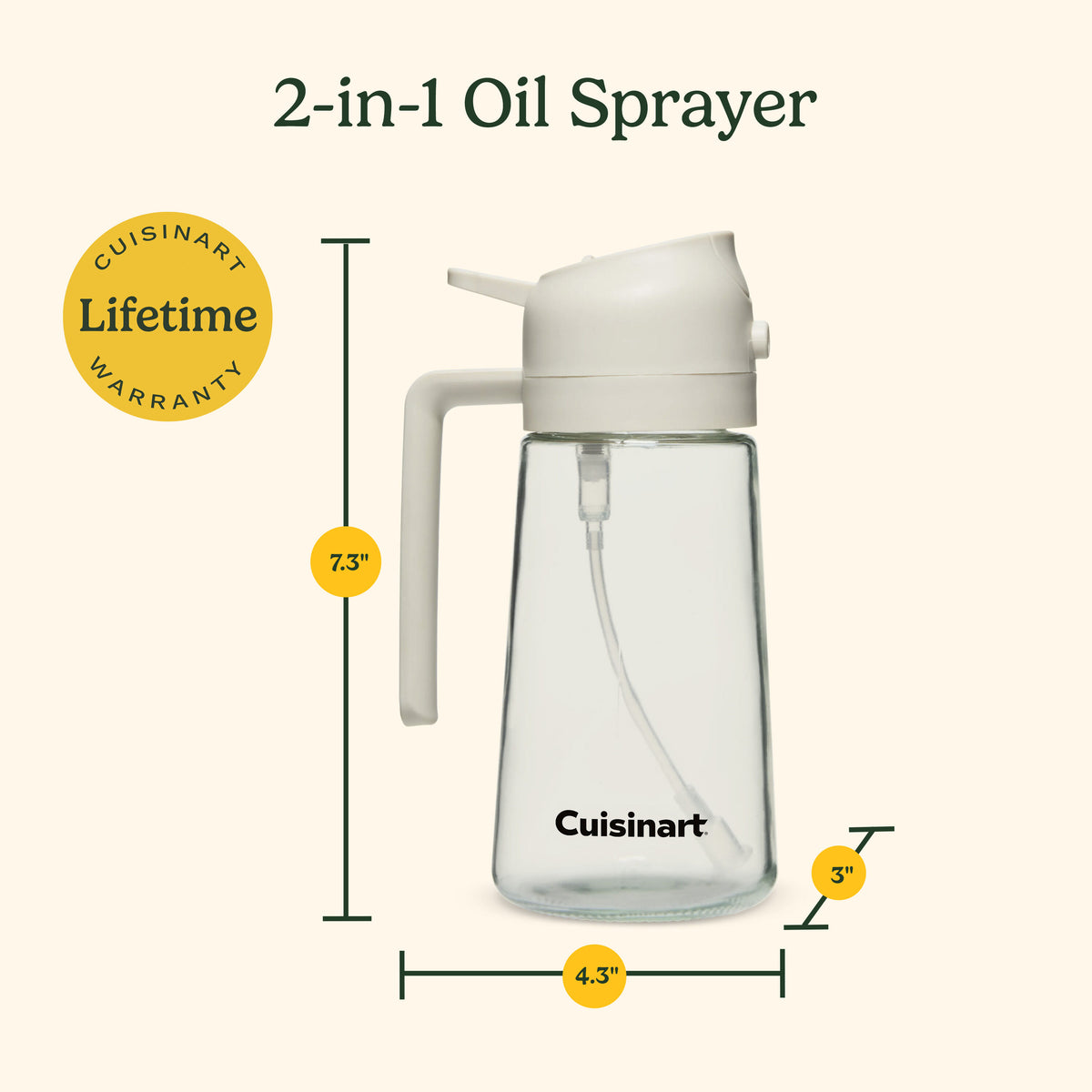 2-in-1 Oil Sprayer | Cuisinart Outdoors