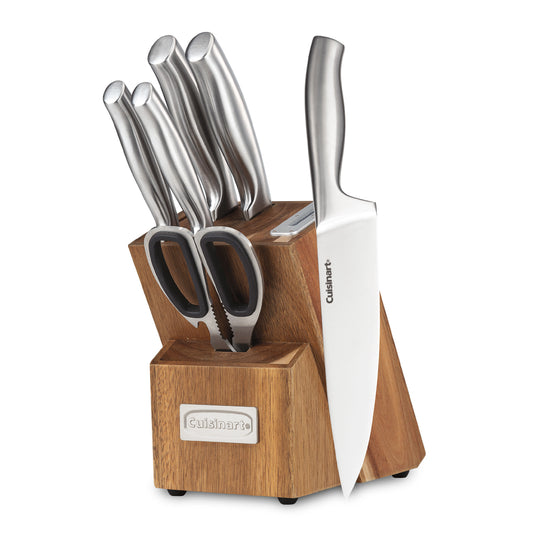 7-Pc Stainless Steel Essentials Knife Block Set | Cuisinart Cutlery