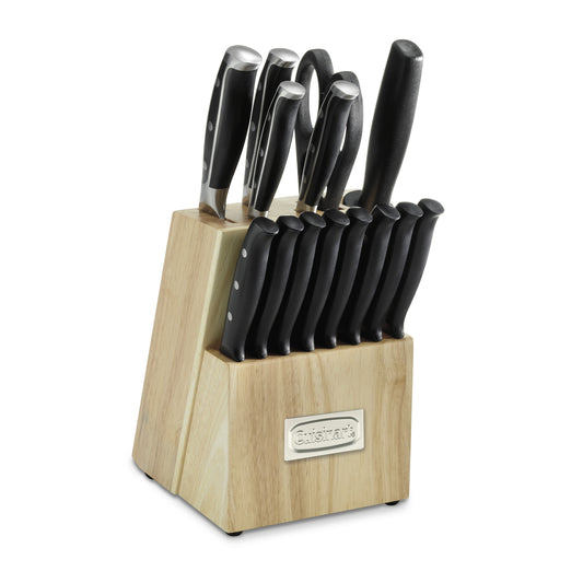 Nitrogen 15pc Cutlery Knife Block Set | Cuisinart Cutlery