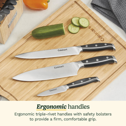Nitrogen 15pc Cutlery Knife Block Set | Cuisinart Cutlery
