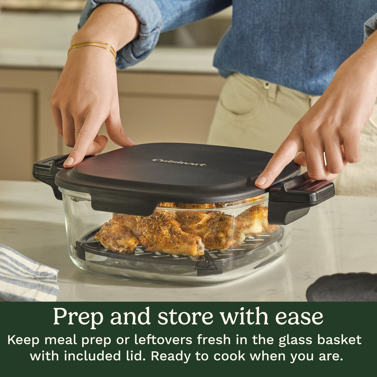 ClearView 4-quart Glass Basket Air Fryer | Cuisinart Appliances