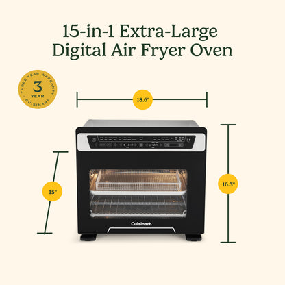 15-in-1 Extra-Large Digital Air Fryer Oven (TOA-112) | Cuisinart Appliances
