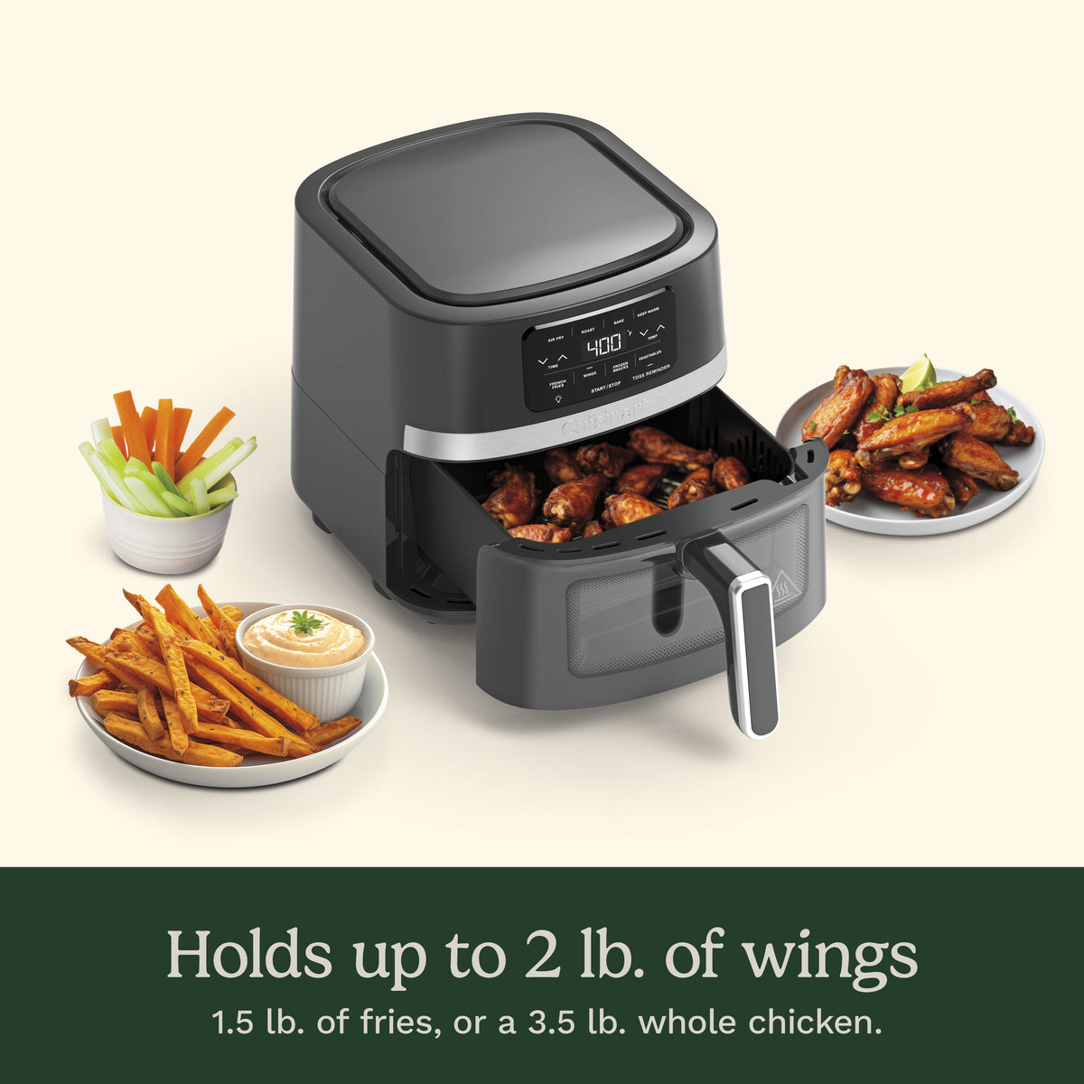 Digital Air Fryer, 4.5-qt Basket (AIR-160) | Cuisinart Appliances