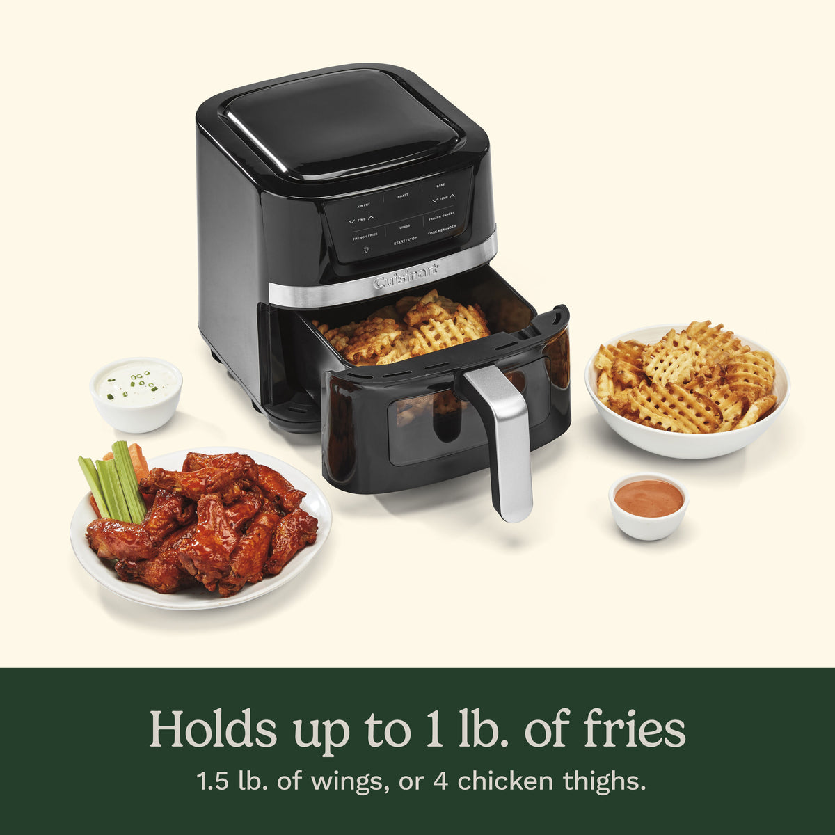 Small Digital Air Fryer, 2.6-qt Basket (AIR-80) | Cuisinart Appliances