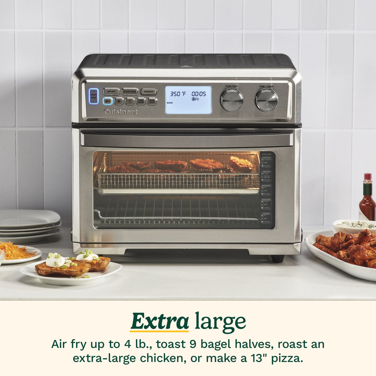Large Air Fryer Toaster Oven (TOA-95NAS) | Cuisinart Appliances