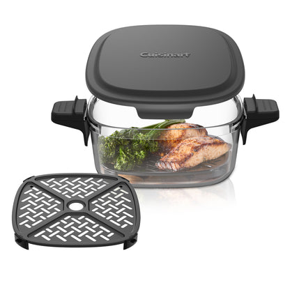 3-Piece Glass Air Fryer Accessory Set | Cuisinart Appliances