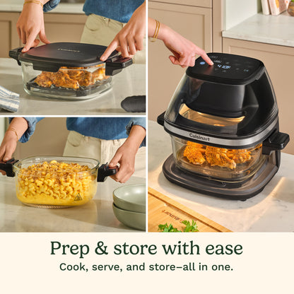 3-Piece Glass Air Fryer Accessory Set | Cuisinart Appliances