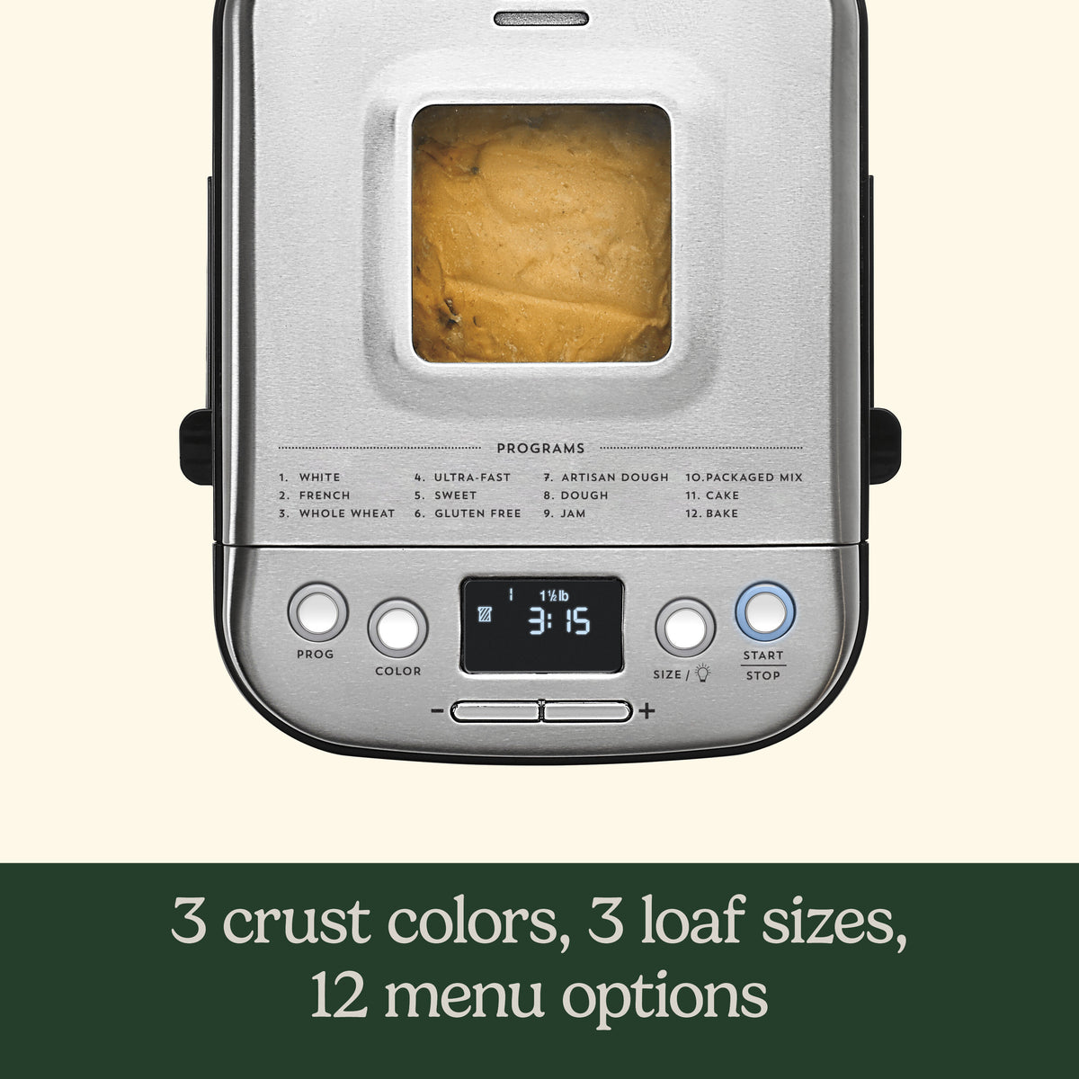 Compact Automatic Bread Maker | Cuisinart Appliances