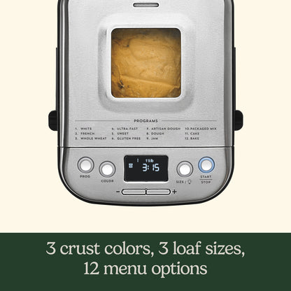 Compact Automatic Bread Maker | Cuisinart Appliances