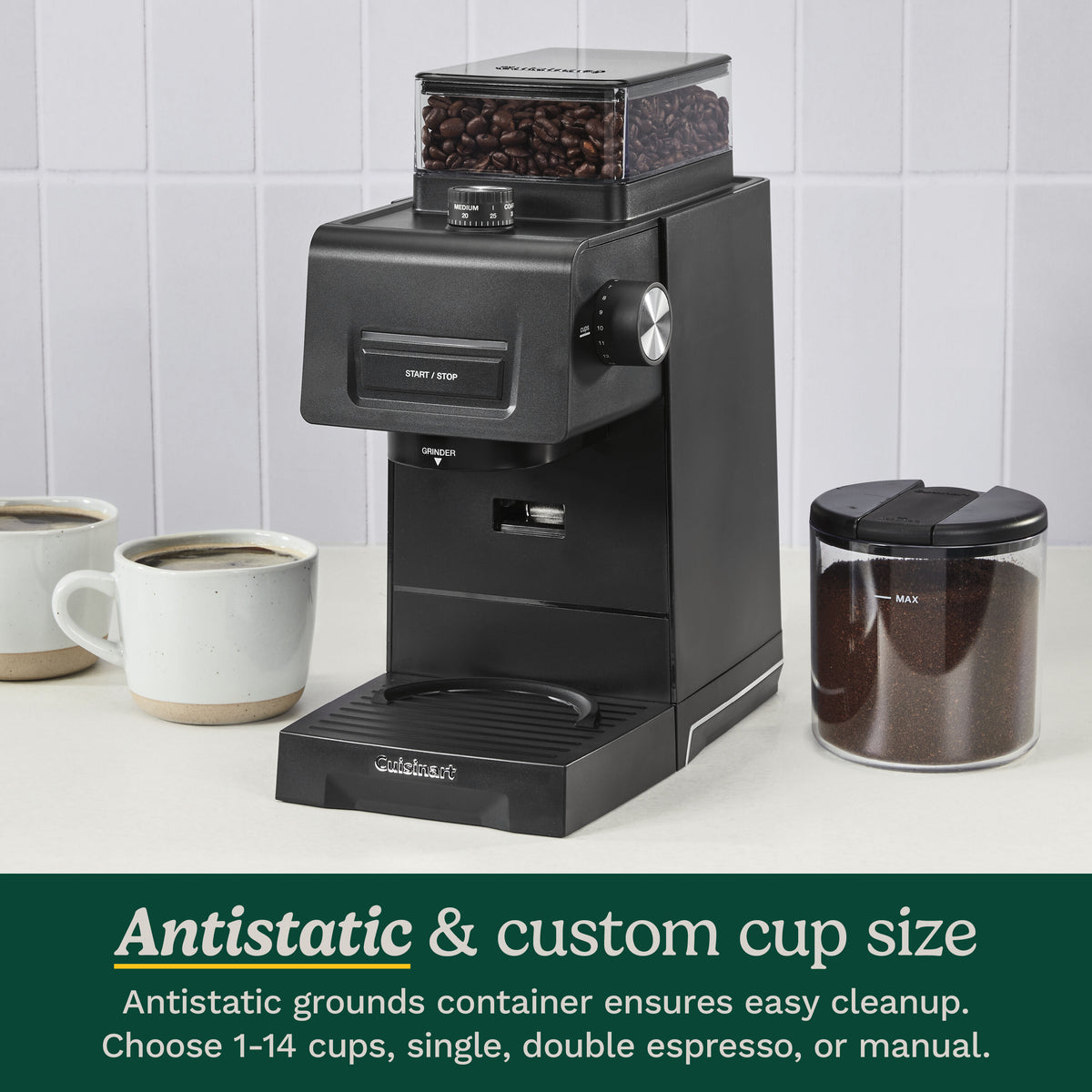 Espresso & Coffee Conical Burr Grinder | Cuisinart Appliances