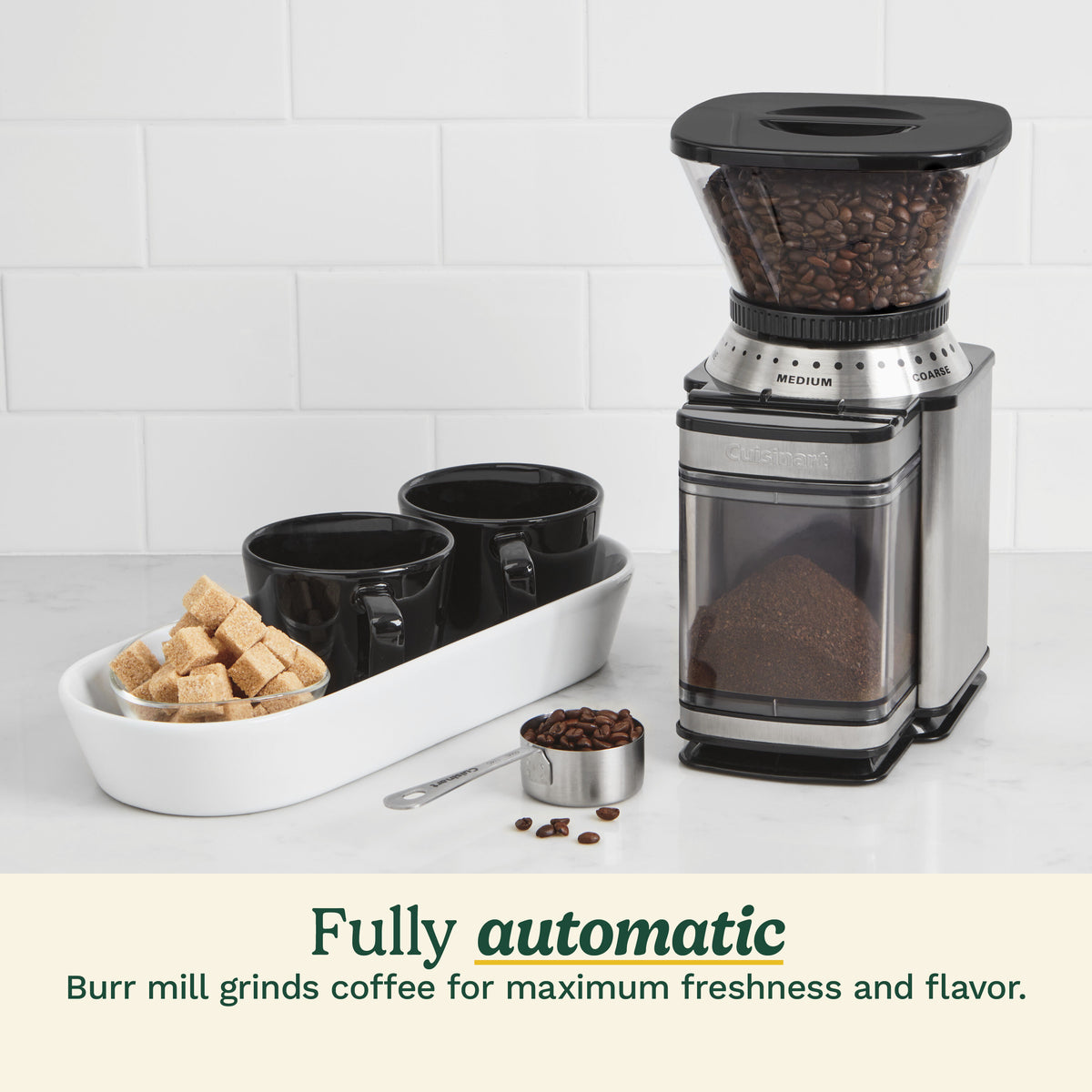 Supreme Grind Automatic Burr Mill Grinder | Cuisinart Appliances
