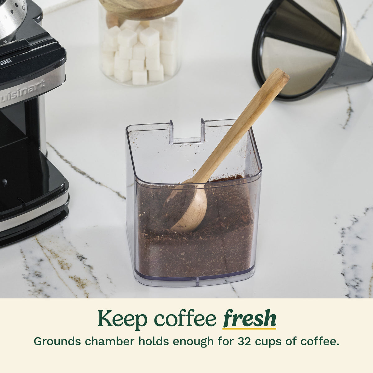 Supreme Grind Automatic Burr Mill Grinder | Cuisinart Appliances