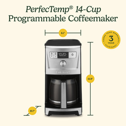 PerfecTemp® 14-Cup Coffee Maker with Over Ice | Cuisinart Appliances