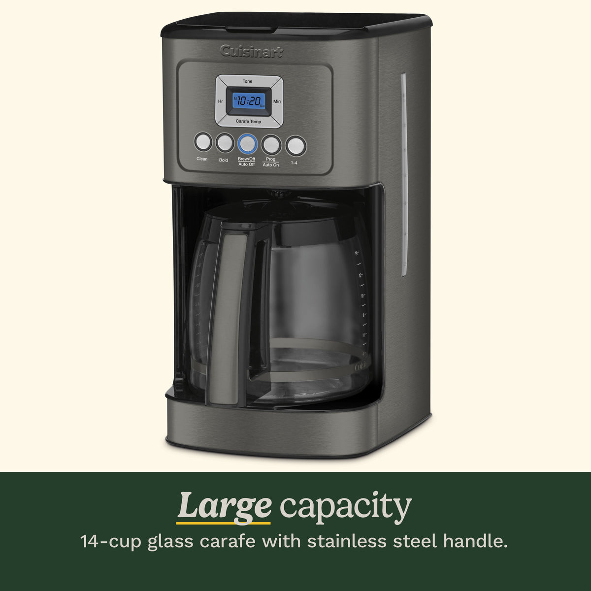 14-Cup Programmable Coffeemaker (Black) | Cuisinart Appliances