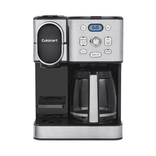 2-in-1 Coffee Maker: Single-Serve, Drip, Hot/Iced | Cuisinart Appliances