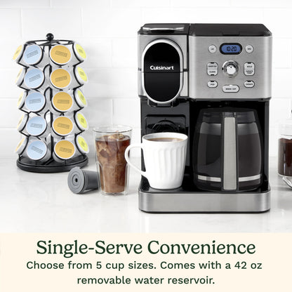 2-in-1 Coffee Maker: Single-Serve, Drip, Hot/Iced | Cuisinart Appliances