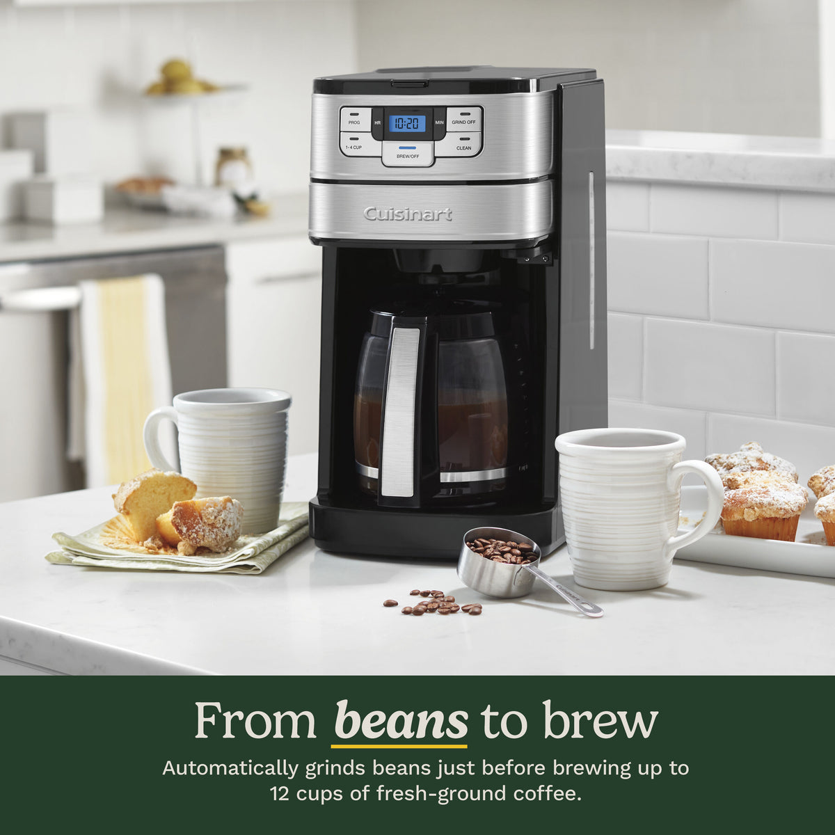 Automatic Grind & Brew 12 Cup Coffee Maker | Cuisinart Appliances