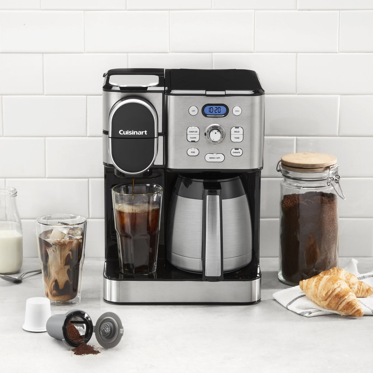 Coffee Center® 10-Cup Thermal Coffee Maker and Single-Serve | Cuisinart Appliances