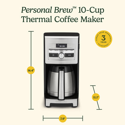 Personal Brew™ 10-Cup Thermal Coffee Maker | Cuisinart Appliances