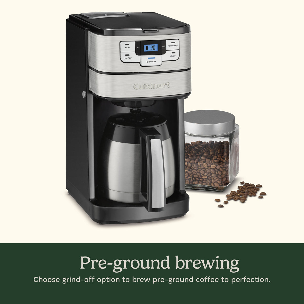 Automatic Grind & Brew 10-Cup Thermal Coffee Maker | Cuisinart Appliances