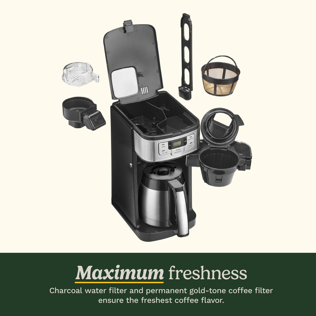 Automatic Grind & Brew 10-Cup Thermal Coffee Maker | Cuisinart Appliances