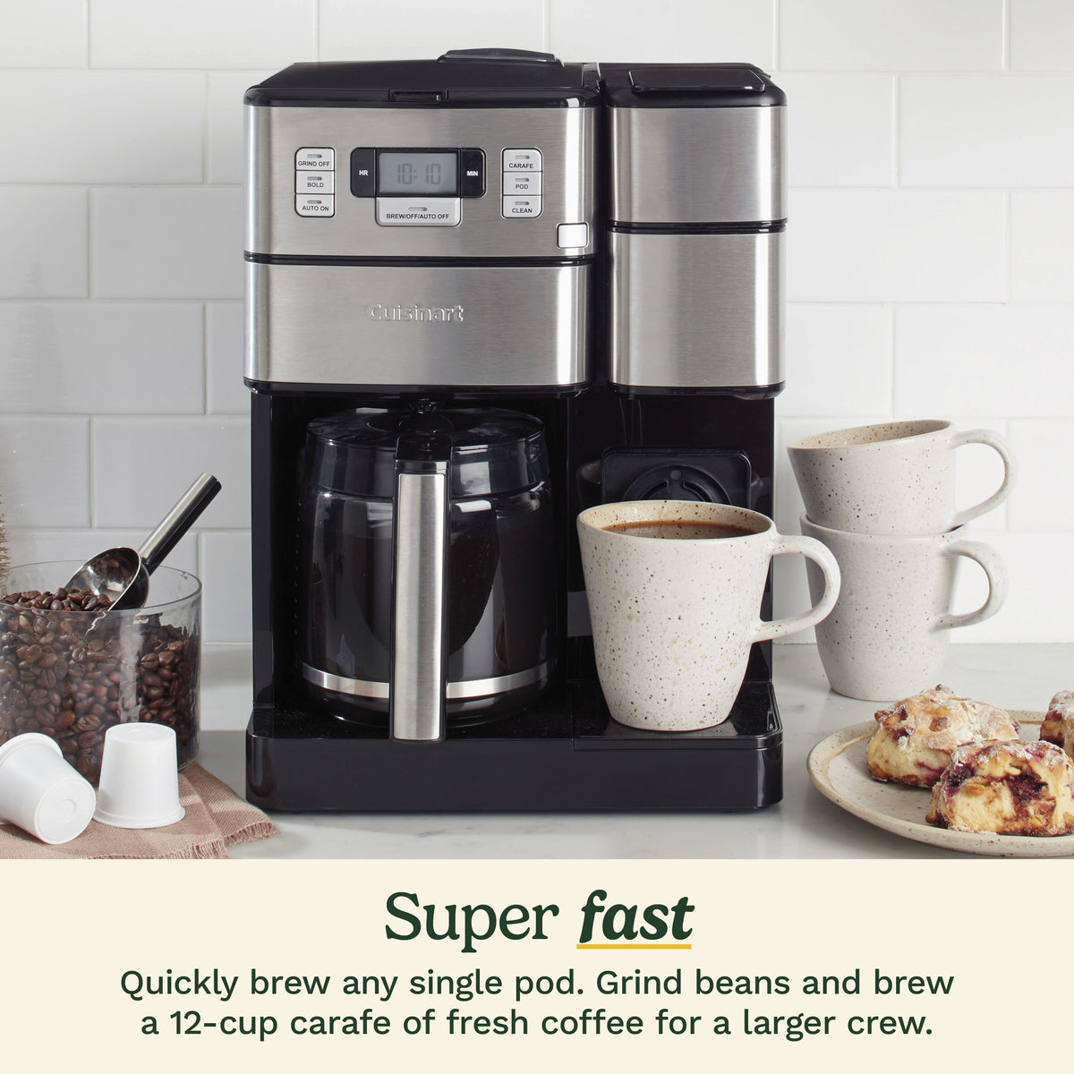 Coffee Center Grind & Brew Plus | Cuisinart Appliances