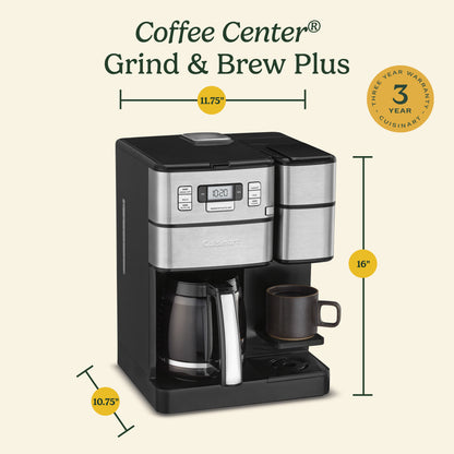 Coffee Center Grind & Brew Plus | Cuisinart Appliances