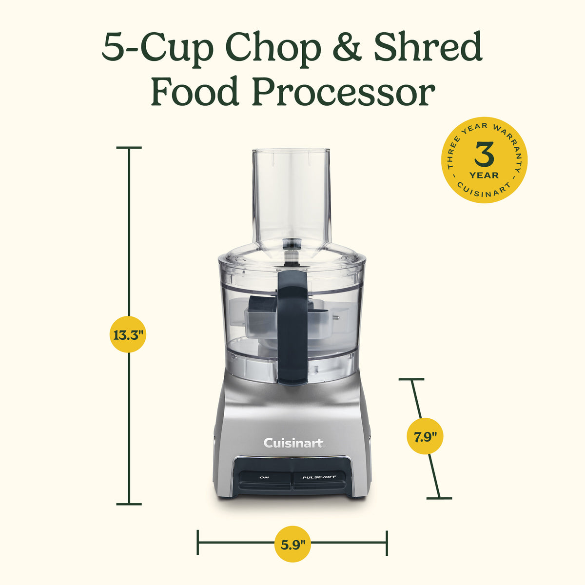 5-Cup Chop & Shred Food Processor | Cuisinart Appliances