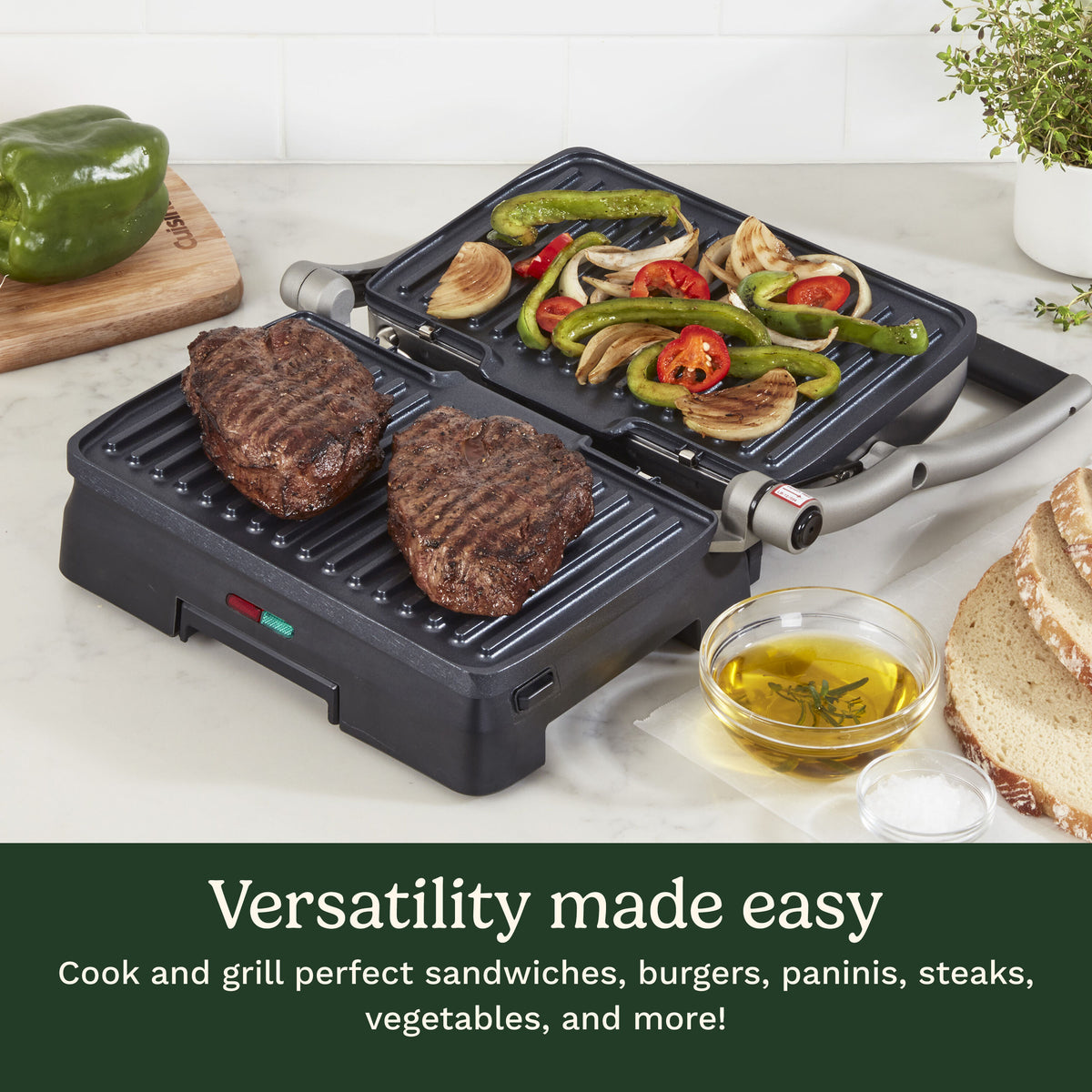 Griddler® Grill & Panini Press | Cuisinart Appliances