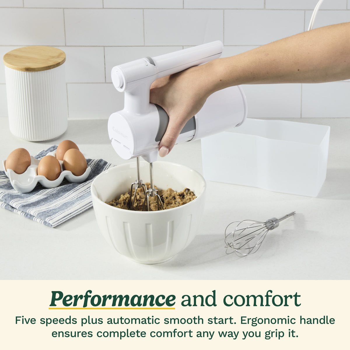 5 Speed Hand Mixer with Storage Case | Cuisinart Appliances