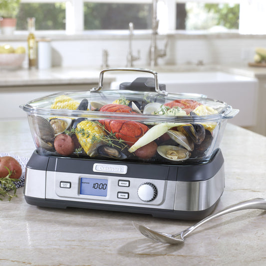 CookFresh Digital Glass Steamer | Cuisinart Appliances