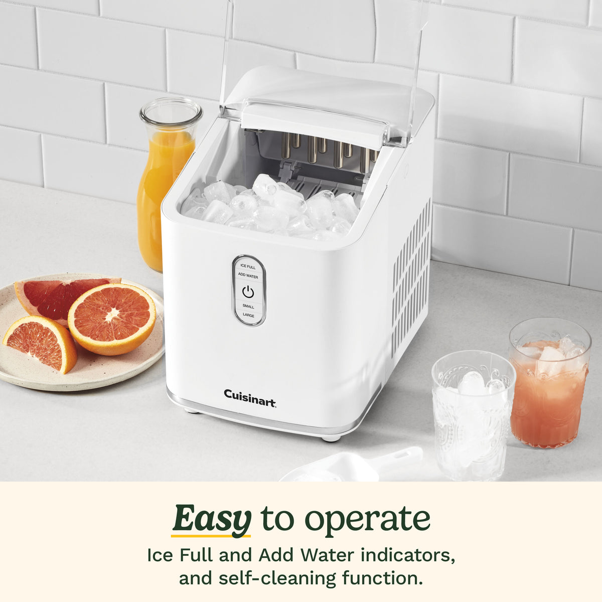 Compact Bullet Ice Cube Maker | Cuisinart Appliances