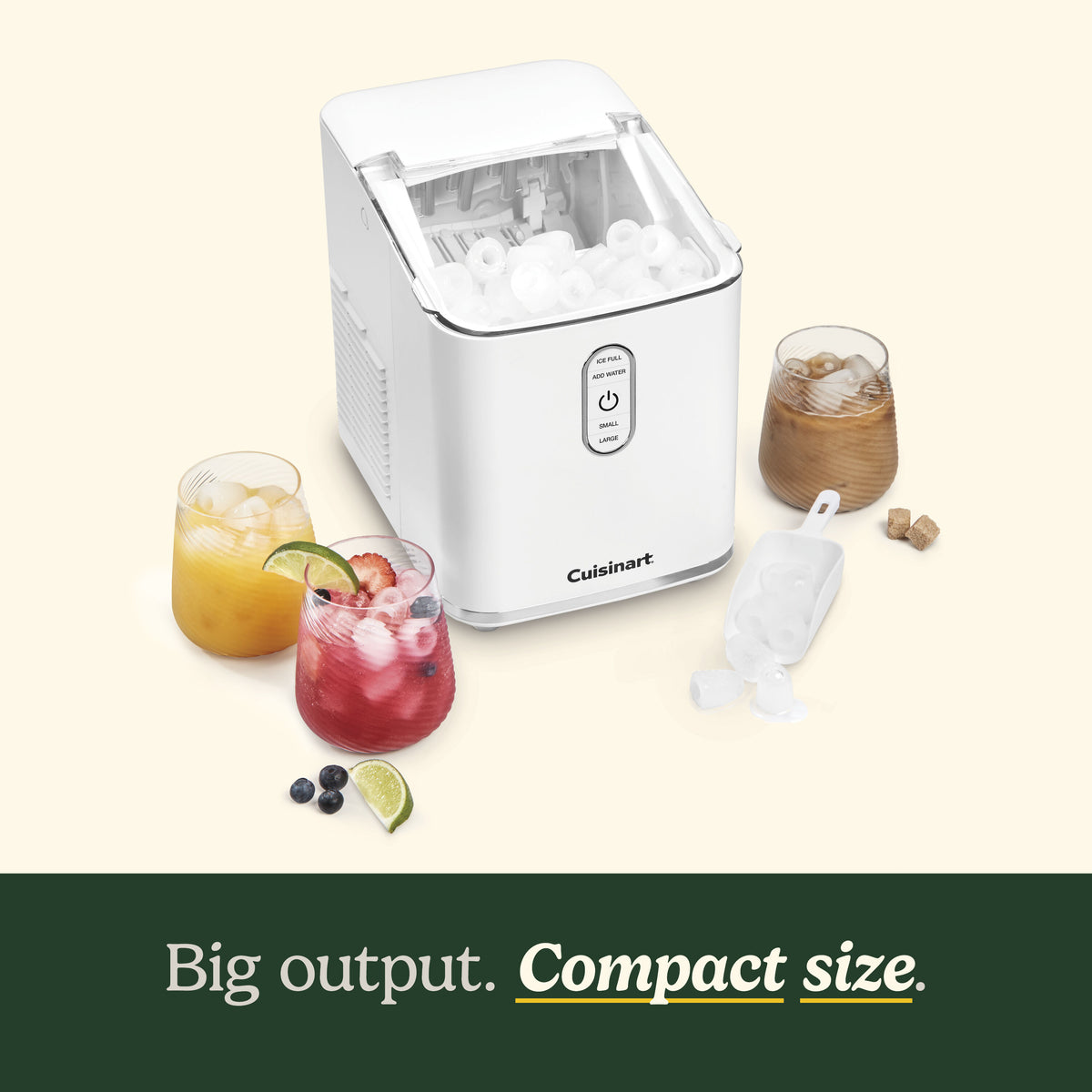 Compact Bullet Ice Cube Maker | Cuisinart Appliances