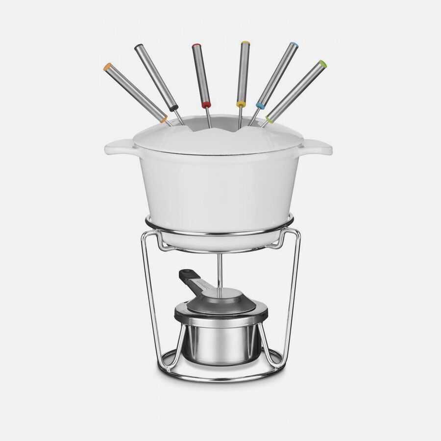 Chef’s Classic™ Enameled Cast Iron 13-Piece Fondue Set | Cuisinart Appliances|Tools & Gadgets