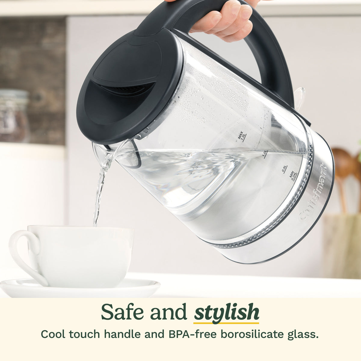 Clear 1.5L Kettle | Cuisinart Appliances