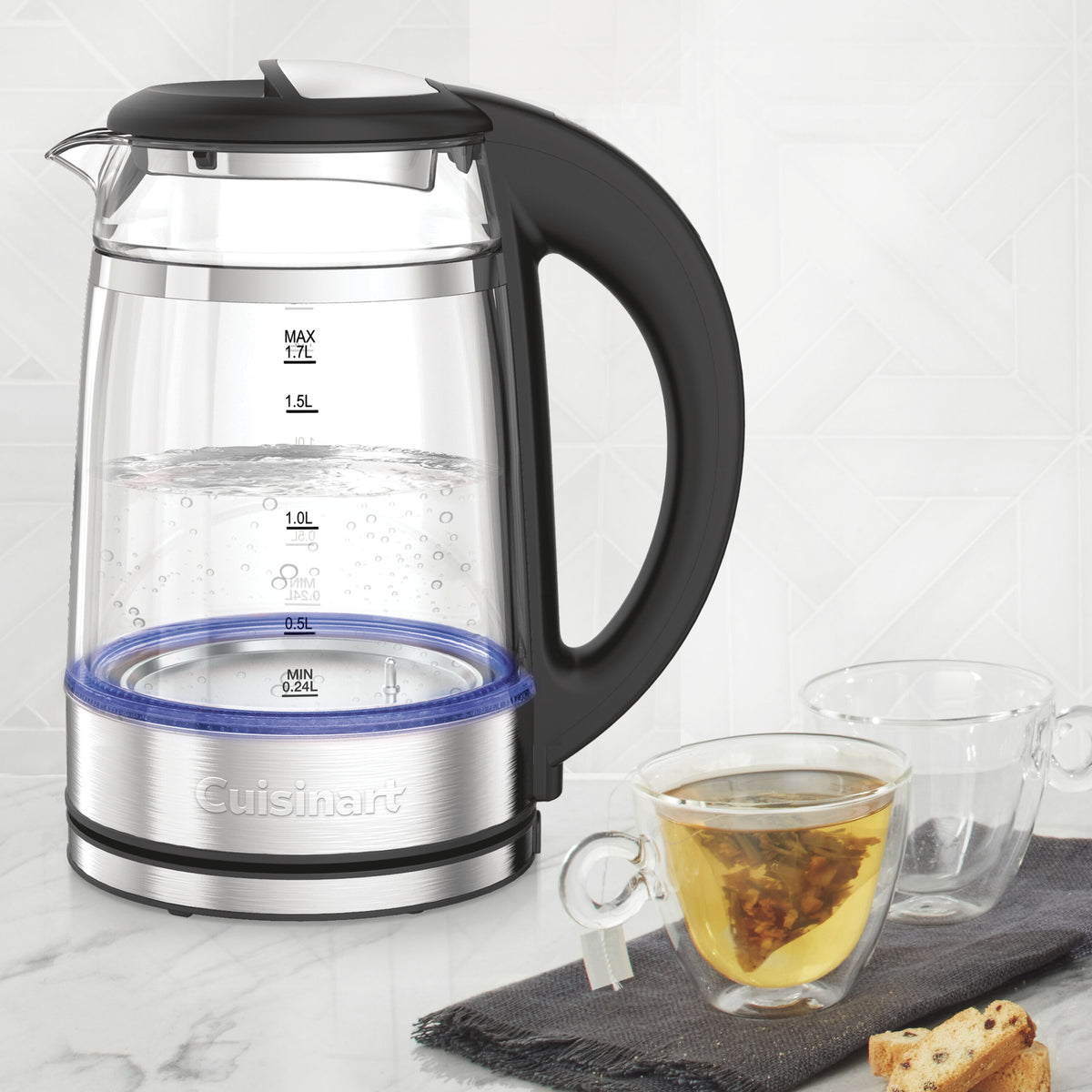 ClearTemp 1.7L Glass Kettle | Cuisinart Appliances