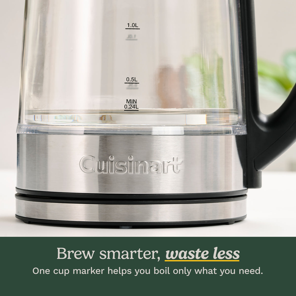 ClearTemp 1.7L Glass Kettle | Cuisinart Appliances