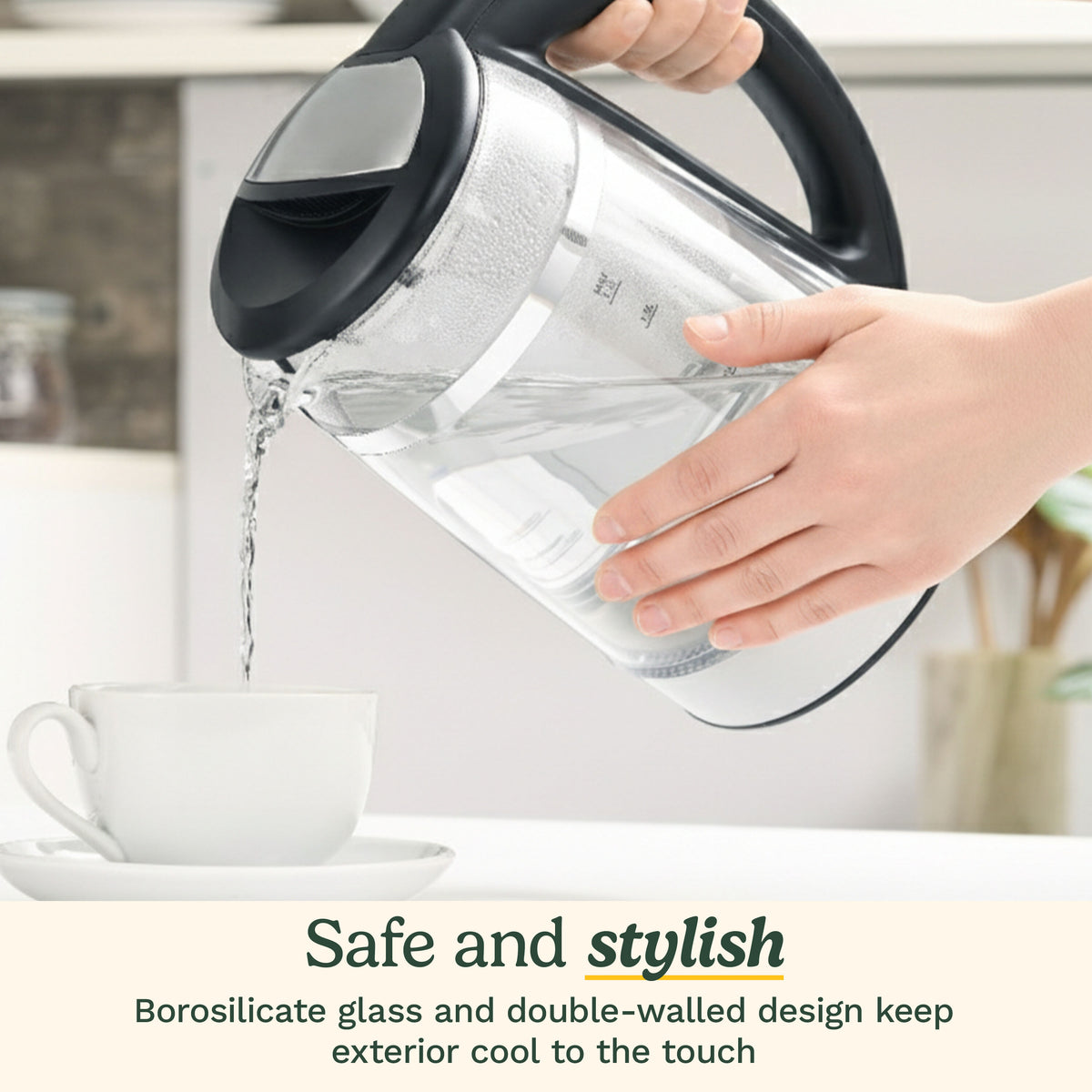 ClearTemp 1.7L Glass Kettle | Cuisinart Appliances