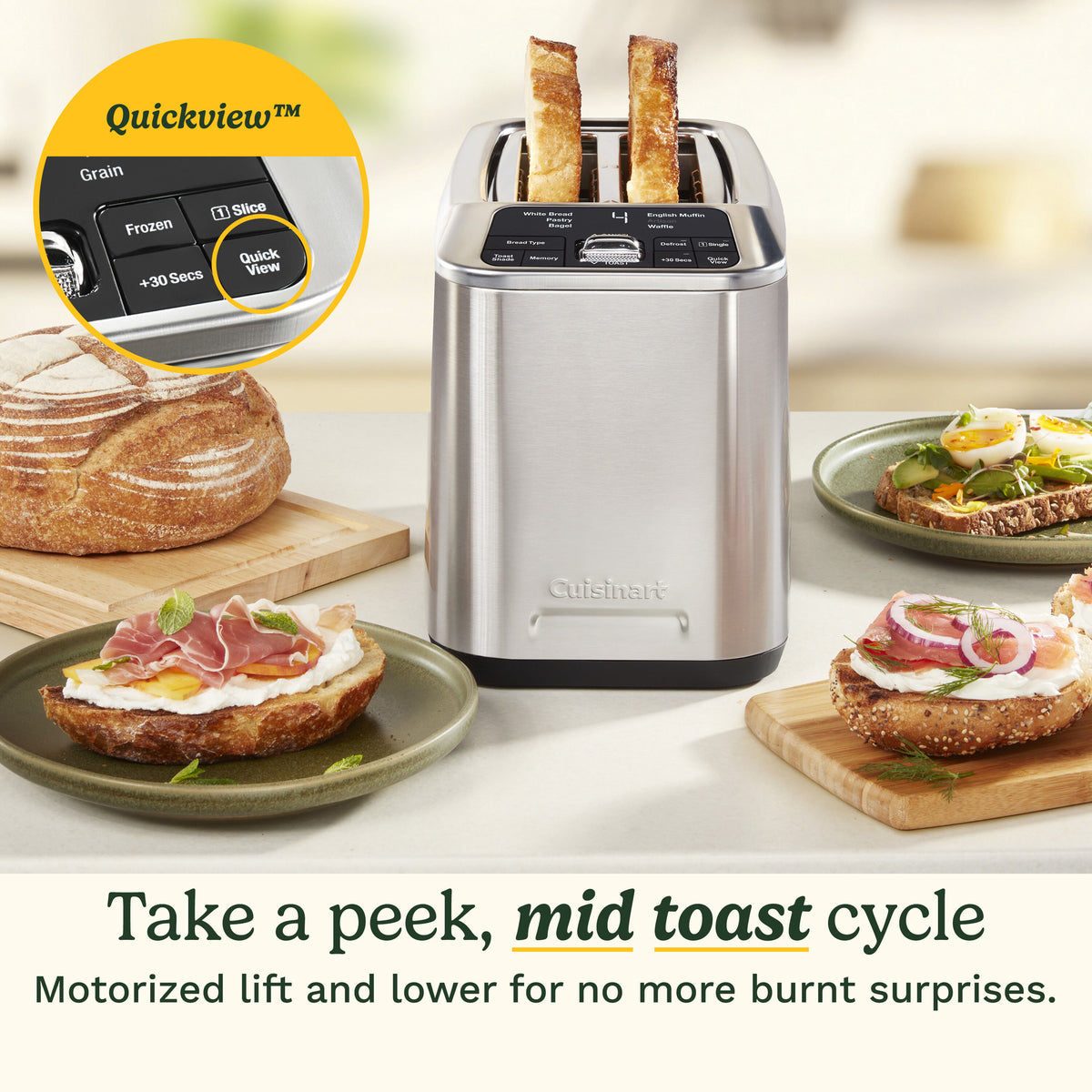 2-Slice Motorized Digital Toaster | Cuisinart Appliances