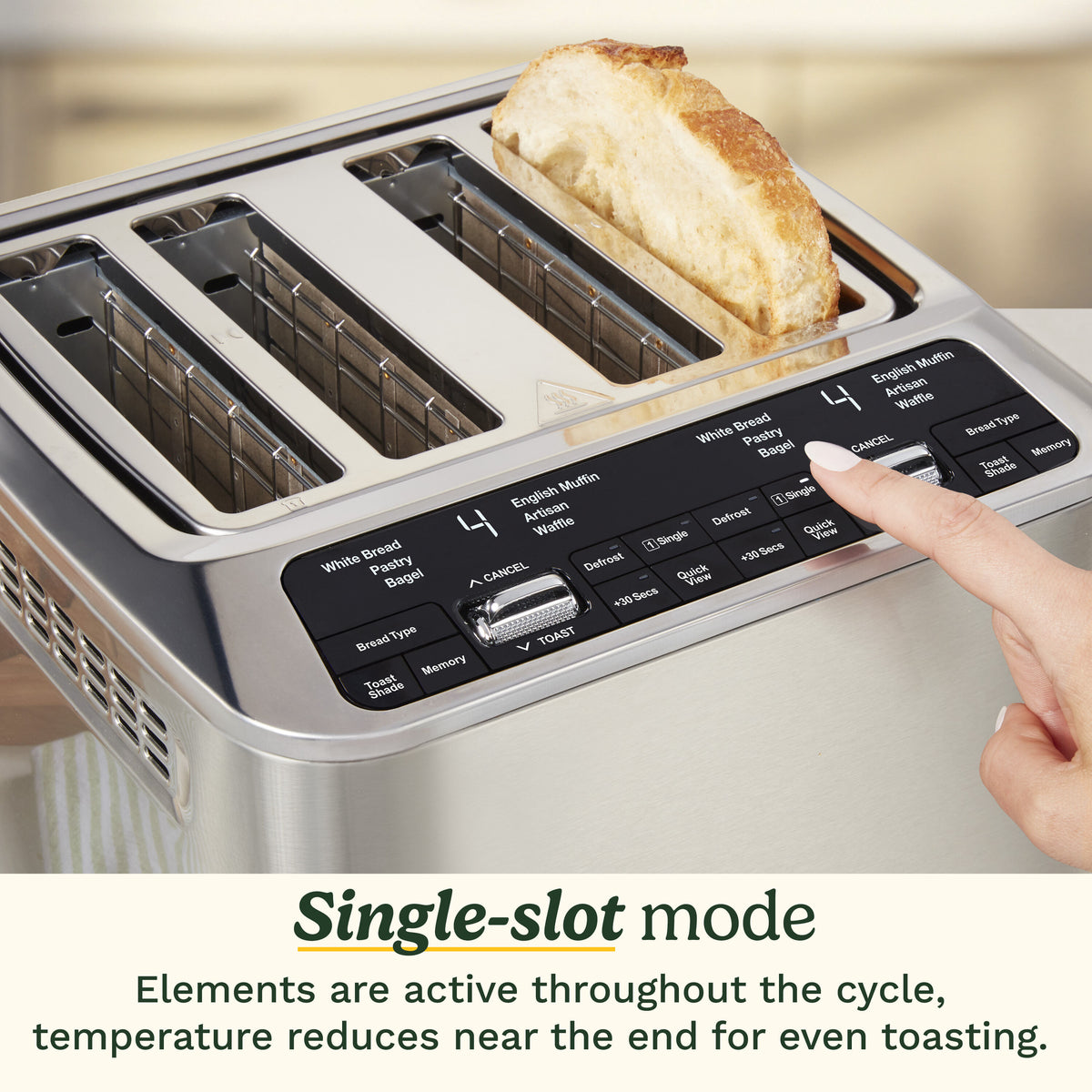 4-Slice Motorized Digital Toaster | Cuisinart Appliances