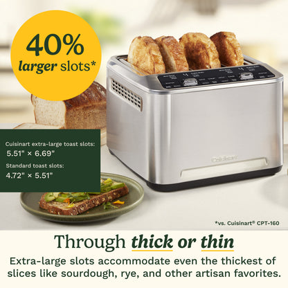 4-Slice Motorized Digital Toaster | Cuisinart Appliances